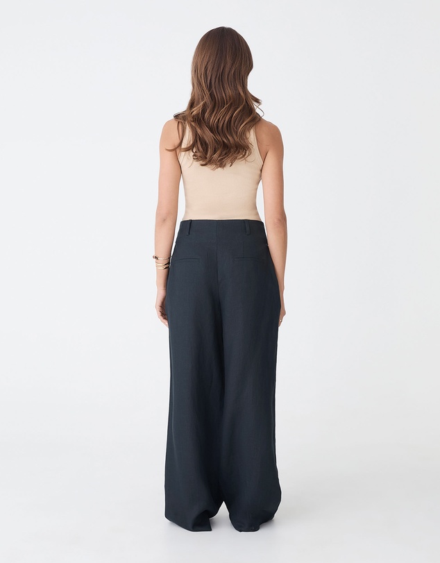Forcast - Ivy Linen Wide Leg Pants