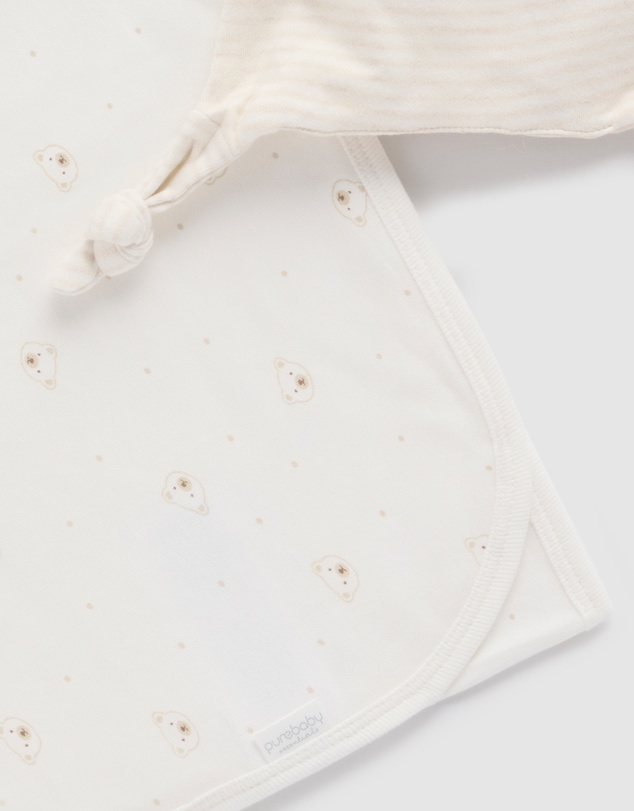 Purebaby - Bunny Rug  & Snookie Gift Pack-Babies