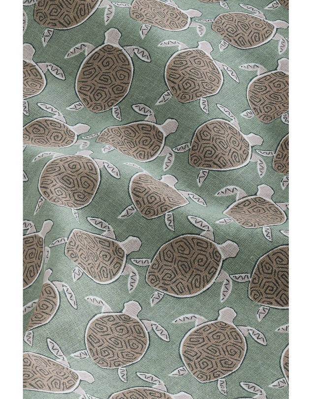 NEXT - Linen Blend Printed Short Sleeve Shirt