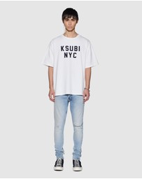 Ksubi - NYC Ekcess SS Tee Tru White