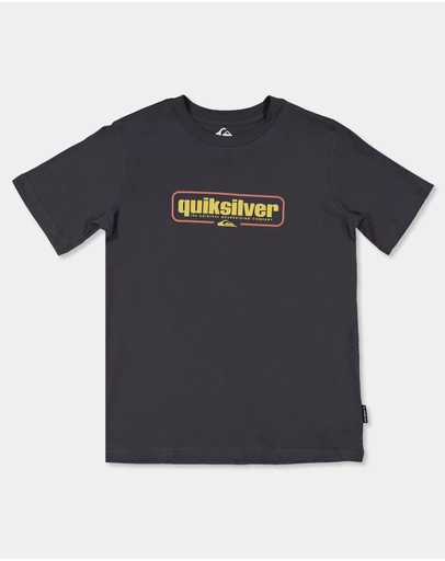 Quiksilver - Boys 8 to 16 Retro Box T-Shirt