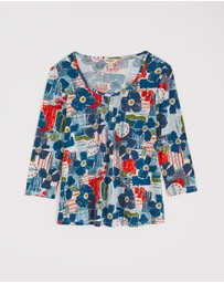Seasalt - Seasalt Cornwall Multi Penhollow Top
