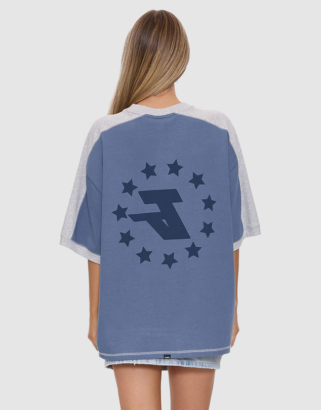 Thrills - Hot Shot Panelled Oversized Tee