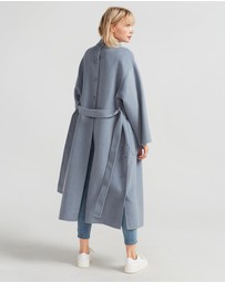 Belle & Bloom - Wide Awake Split Hem Overcoat