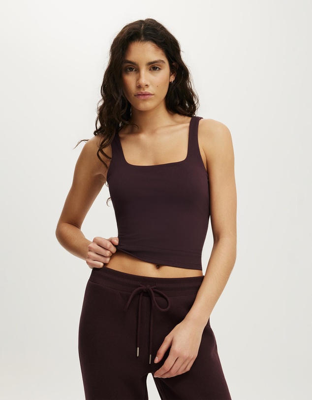 Cotton On Body Active - Ultra Soft Square Neck Tank