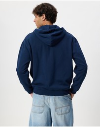 S Double - Cursive Zip Hoodie