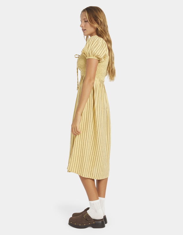 Roxy - Womens Mercado Stripe Midi Dress