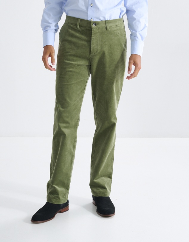 3 Wise Men - 3 Wise Men Cord Trouser - Olive