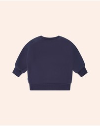 Huxbaby - Ski Percy Stripe Drop Shoulder Sweatshirt - Babies