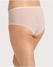 Ava & Audrey  - Ava & Audrey Lillian Embroidered Mesh Full Brief