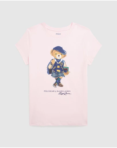 Polo Ralph Lauren - Polo Bear Cotton Jersey Tee - Teens