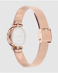 Furla - Piuma Rose Gold-Tone 25mm Bracelet Watch