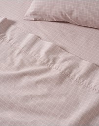 Linen House - Volley Check Sheet Set