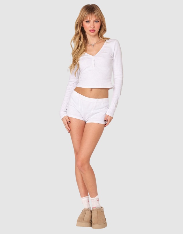 EDIKTED - Rebekah Ribbed Top