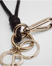Country Road - Cr Letter Charm Keyring