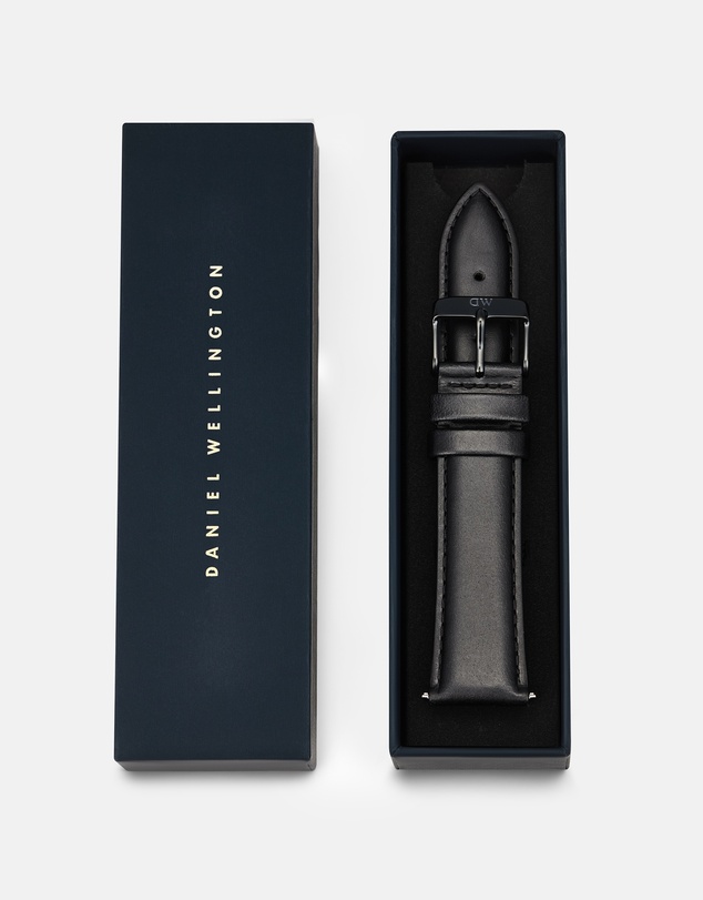 Daniel Wellington - 21mm Strap Tapered Sheffield Onyx
