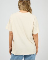 All About Eve - Maritime Relaxed Tee Vanilla