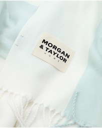 Morgan & Taylor - August Throw Blanket in Blue
