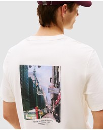 Tommy Hilfiger - Back Print Jersey T-Shirt