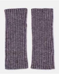 Morgan & Taylor - Asha Rib Knit Fingerless Gloves