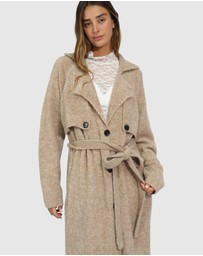 Belle & Bloom - Live in Dream Maxi Trench Cardigan