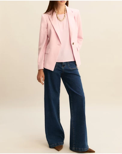 Emme - Wide Flare Denim Jeans