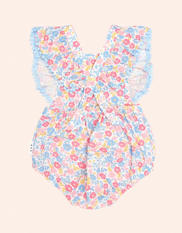 Huxbaby - Vintage Floral Playsuit - Babies