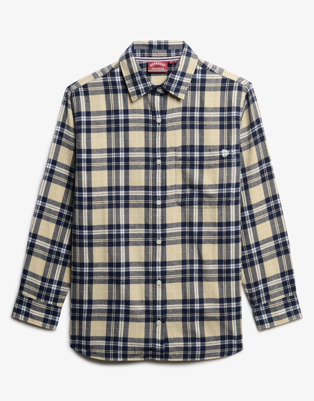 Superdry - Check Flannel Boyfriend Shirt
