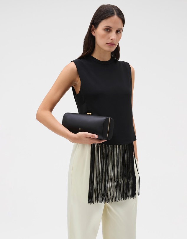 Oroton - Satin Penny Clutch