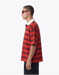 Zanerobe - Box Crop Polo Red/Navy