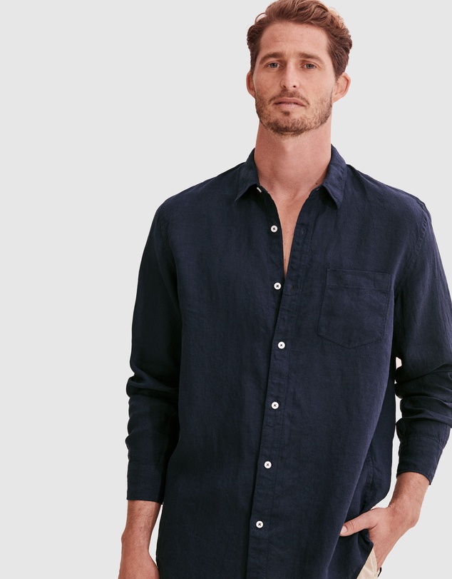 Country Road - Regular Fit Linen Shirt