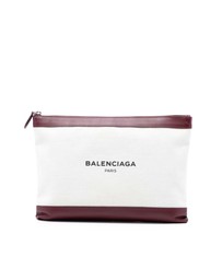 Pre-Loved by Azura Reborn - Pre-Loved M Canvas Navy Clip Clutch