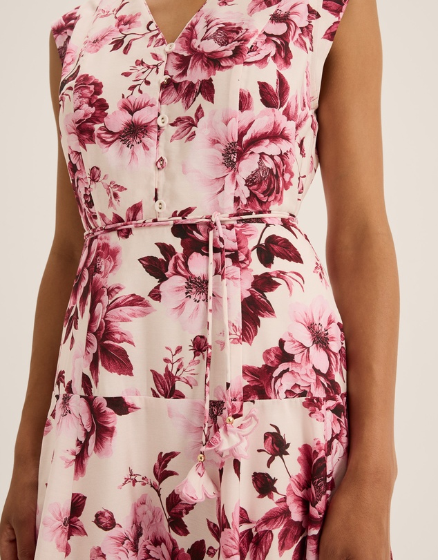Review - Edie Floral Midi Dress