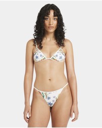 RVCA - Womens Mel G Micro Triangle Bikini Top