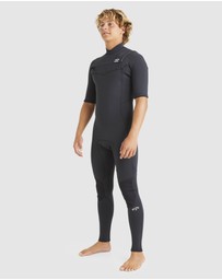 Billabong - Mens 2/2mm Absolute Natural Chest Zip Fullsuit