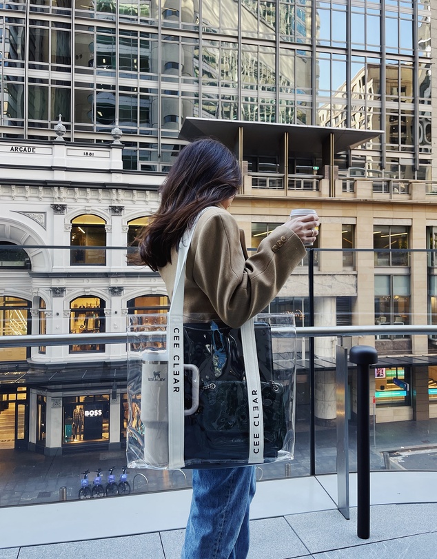 CEE CLEAR - Clear Tote Bag