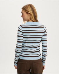 Cotton On - Sara Knit Ls Polo
