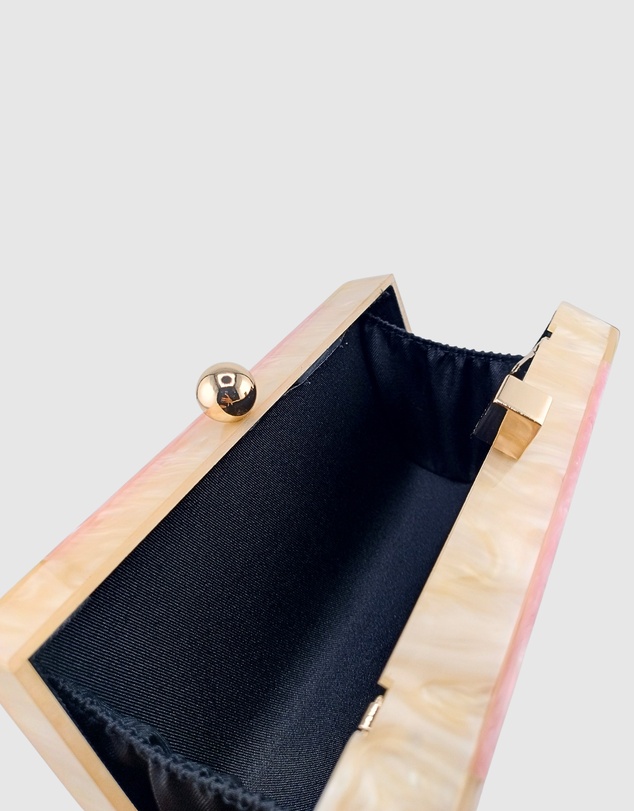 Izoa - Brooke Marble Clutch