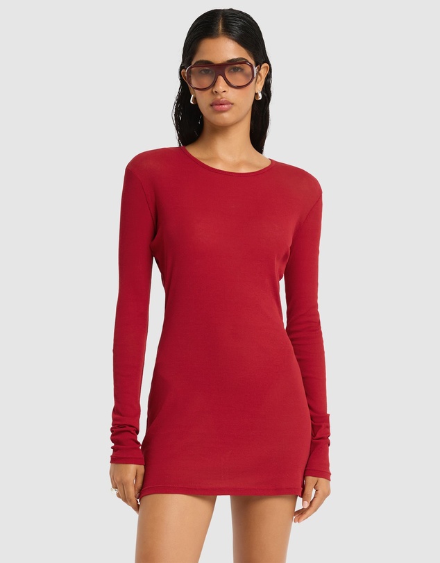 Bond-Eye Swimwear - Adley Long Sleeve Mini Dress