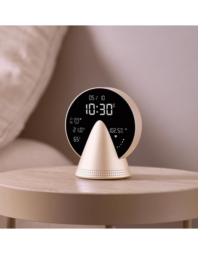 Lexon - Lexon Conic Radio Alarm Clock With Fm & Built-In Bluetooth Speaker - Gold