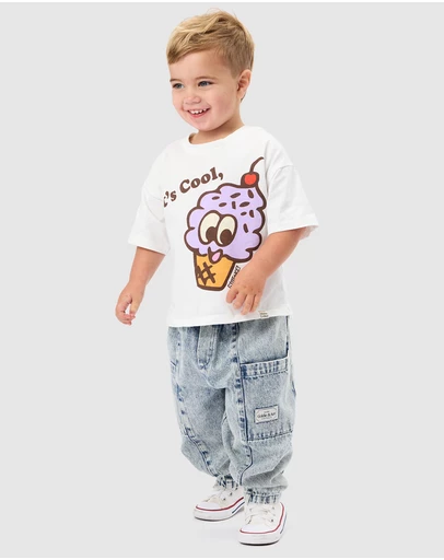 Goldie + Ace - It's Cool, I'm Chill T-Shirt - Babies-Kids