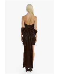 Bardot - Eleni Bow Back Satin Dress
