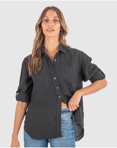 CAMIXA - Luna Oversize Linen Shirt