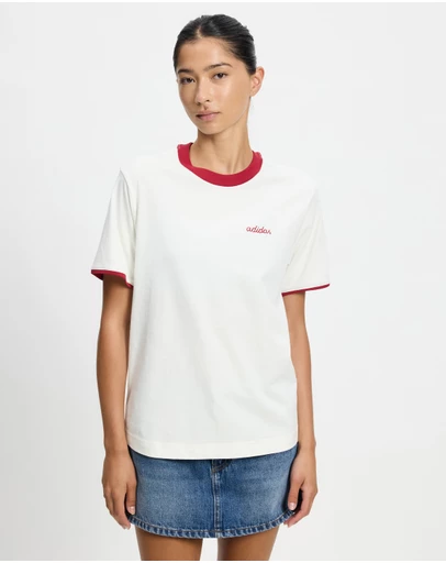 adidas Sportswear - Seasonal Essentials Colorpop T-Shirt With Embroidered Graphic
