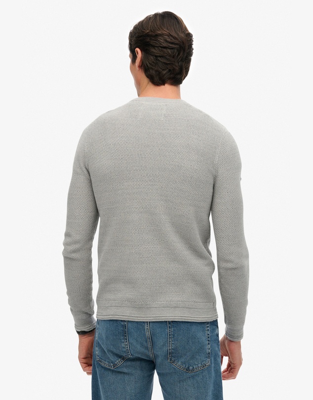 Superdry - Light Weight Cotton Texture Jumper