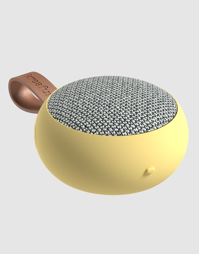 Kreafunk - Kreafunk Ago 2 Fabric Bluetooth Speaker - Soft Yellow