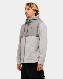 Billabong - Mens Boundary Lite Zip Fleece Top