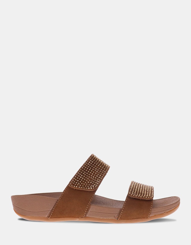 Mia Vita - Avoca Slide - Bronze Rhines Stone