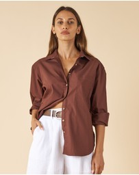 CAMIXA - Poppy Oversize Cotton Shirt