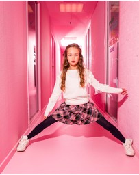 B.Nosy - Knit Jumper With Fringes - Kids-Teens